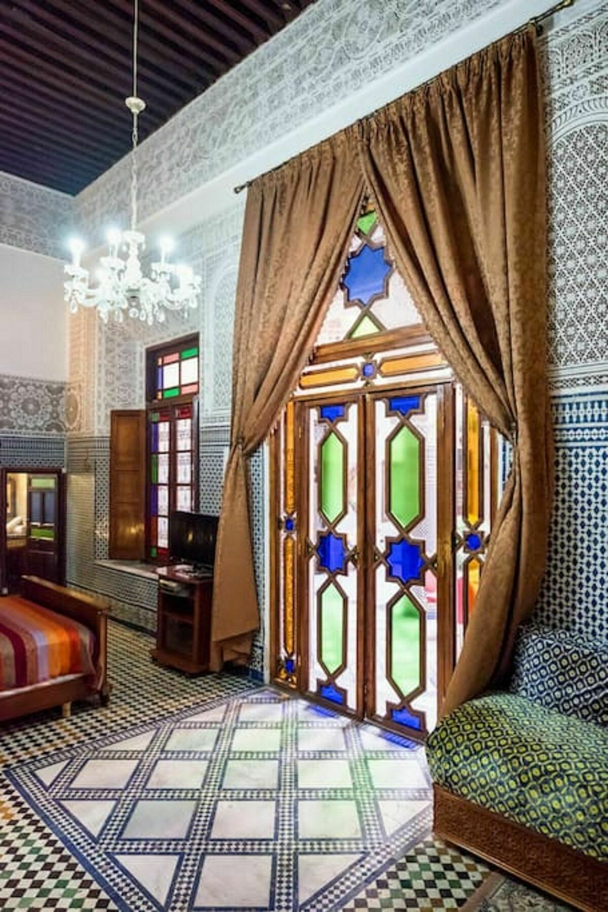 Riad Les Chrifis Navette Aeroport 24 Sur 24 Φεζ Εξωτερικό φωτογραφία
